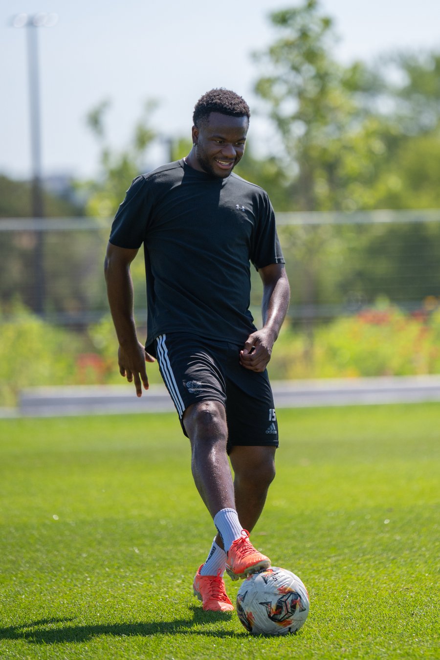 Habib Famuditimi, founder and head coach of H2 Soccer